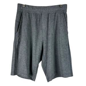 Lululemon Men's Linerless Heathered Grey Shorts Size Small Excellent Condition